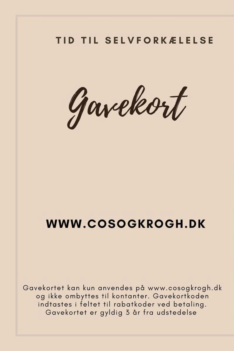 Cos Krogh Gavekort Print selv – Cos&Krogh