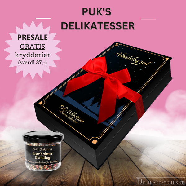 TILBUD på årets julekalender fra Puks Delikatesser