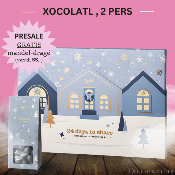 Tilbud på julekalender fra Xocolatl til to personer