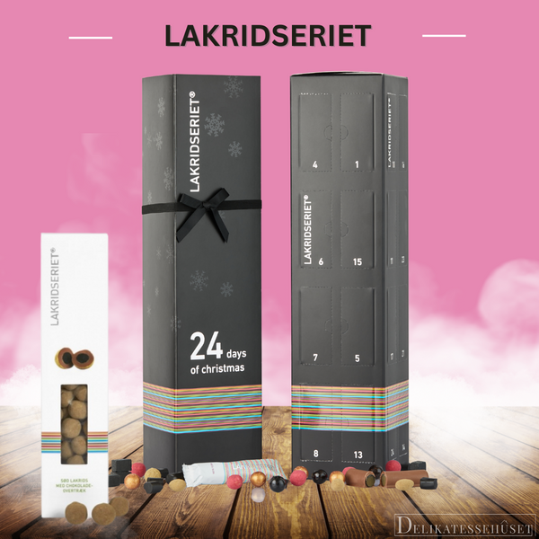 LAKRIDSERIET JULEKALENDER MED GRATIS PRODUTK