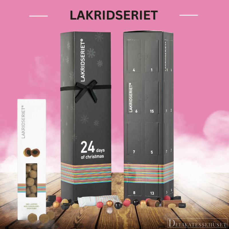 LAKRIDSERIET JULEKALENDER MED GRATIS PRODUTK