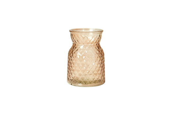 Lille Vase D10x14 glas Brown
