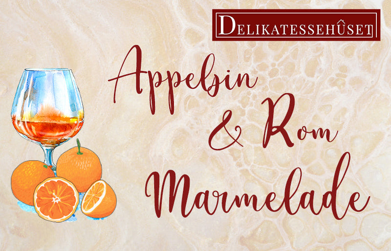 Appelsin marmelade med rom