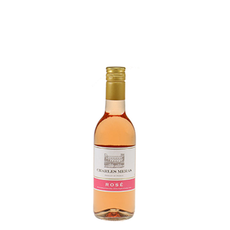 Lille flaske rosévin 25 cl, fra franske Charles Meras