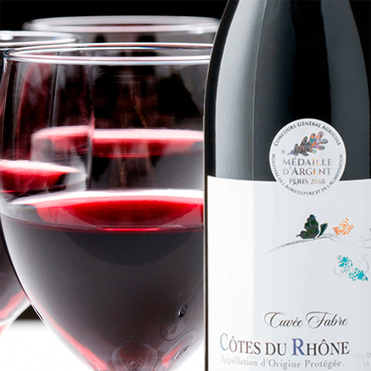 Rødvin Cotes du Rhone Cuvee Fabre