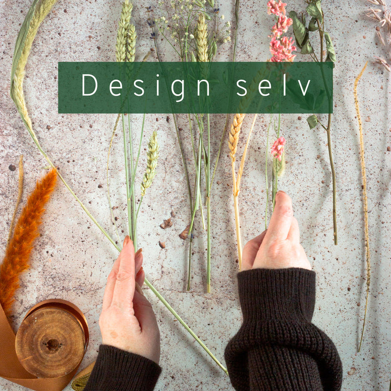 Blomster buket design selv. 