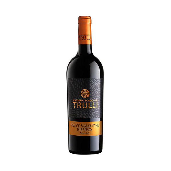 Rødvin fra Italien. Reserva fra Masserie Borgo dei Trulli, Salice Salentio DOP Riserva