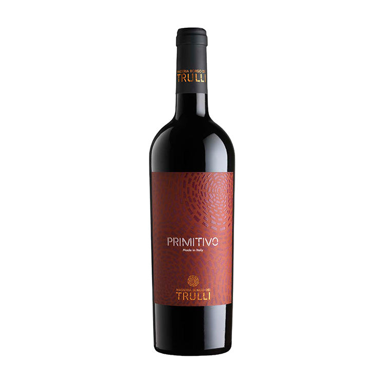 Rødvin fra italien primitivo. Masserie Borgo dei Trulli Primitivo IGP Salento