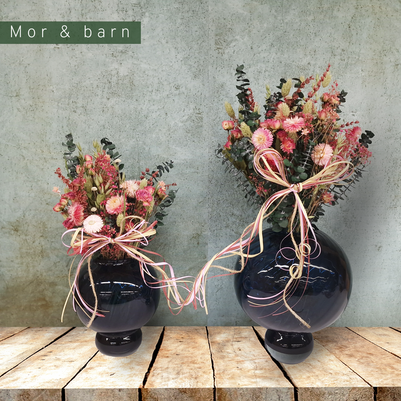 Evighedsbuket - Mor & Barn buket, rosa