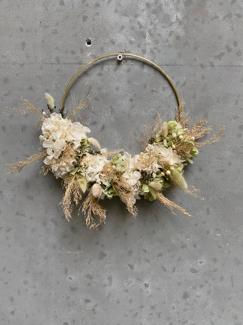 Tørret blomsterkrans - Sofie