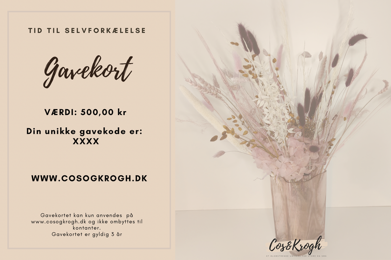 Lad os pakke det ind! Smuk gavekort indpakning