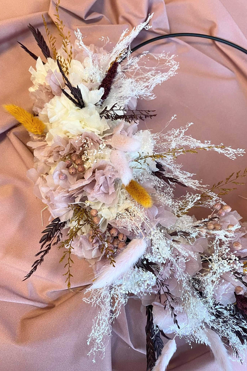 Tørret blomsterkrans - Trine